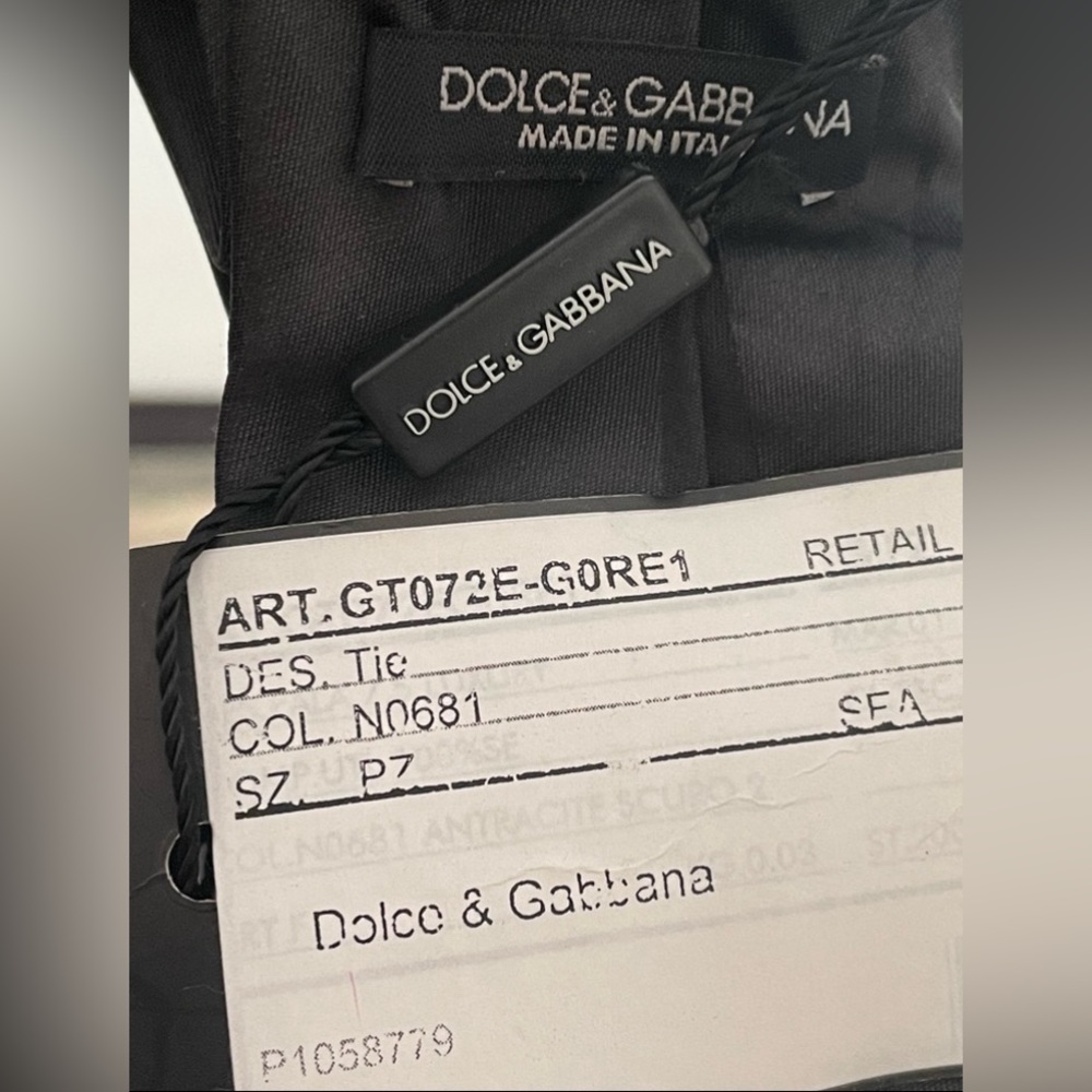 Dolce & Gabbana silk tie - Picture 3 of 4